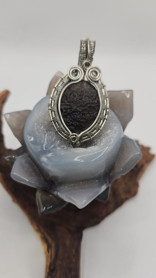 Pearl of Divine Fire Tektite (Agni Manitite) D