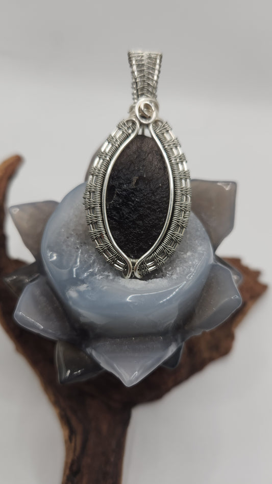 Pearl of Divine Fire Tektite (Agni Manitite) E