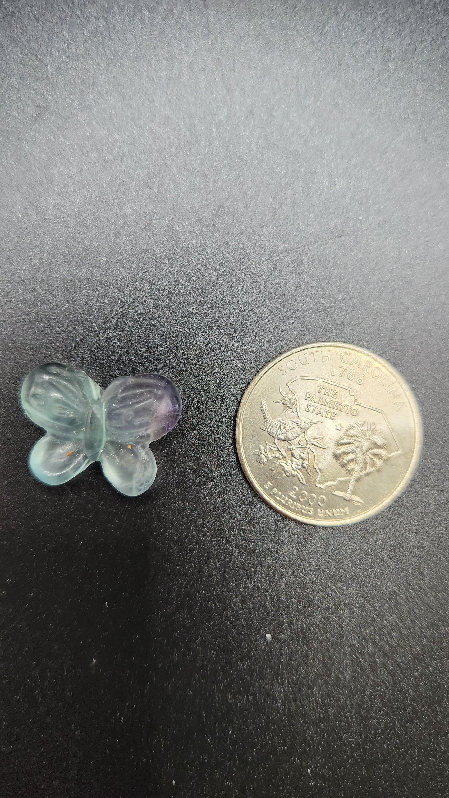 Mini fluorite butterfly