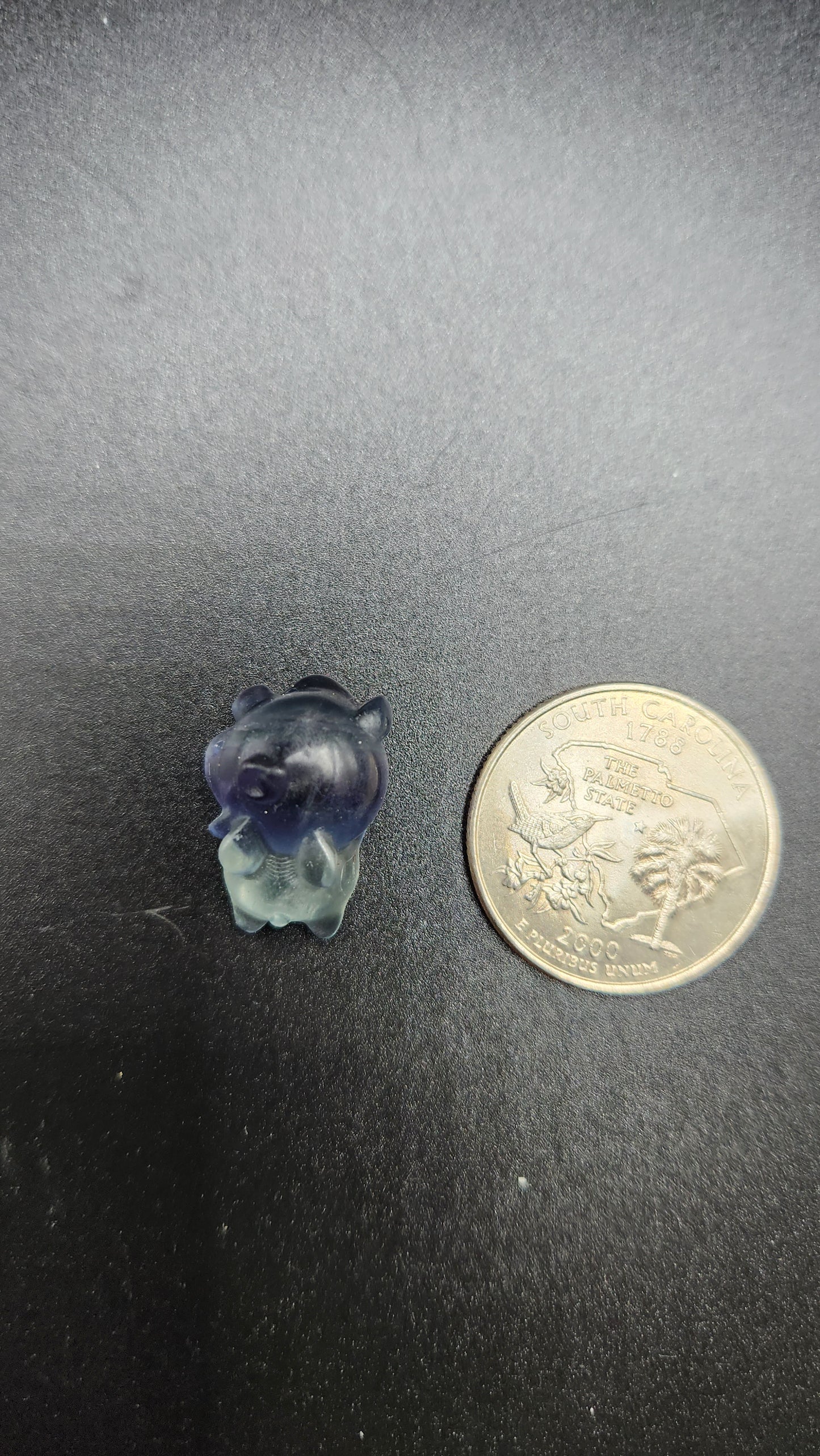 Mini fluorite pig