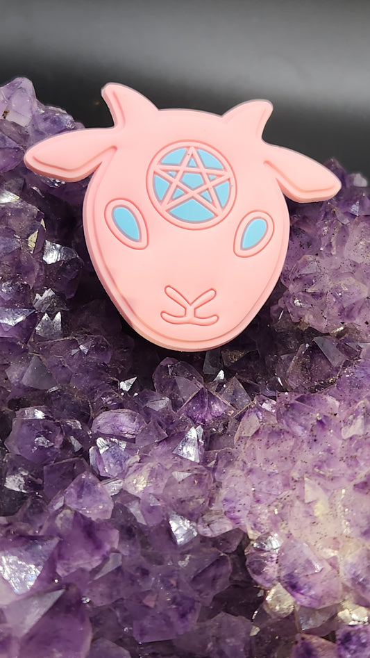 Baphomet Pop-Socket (Pink)