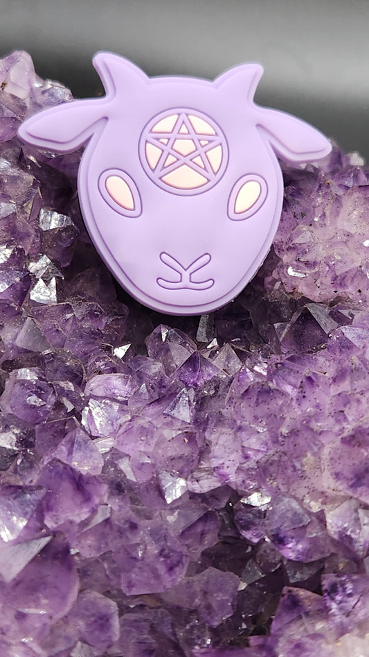 Baphomet Pop-Socket (Purple)