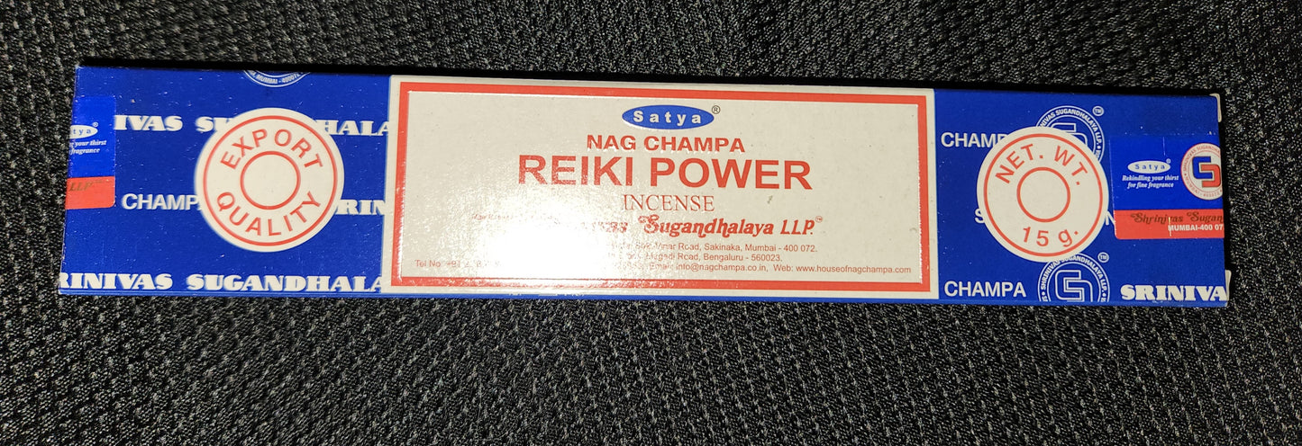 Reiki Power Satya Incense - 15gm box