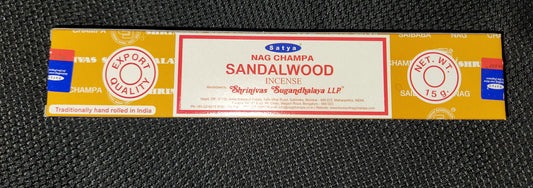 Sandalwood Satya Incense - 15gm box