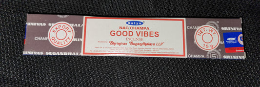 Good Vibes Satya Incense - 15gm box