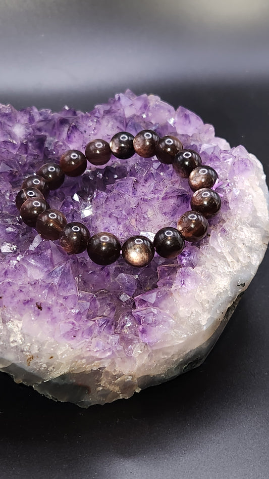 Pink Lepidolite bracelet - 10mm to 12mm