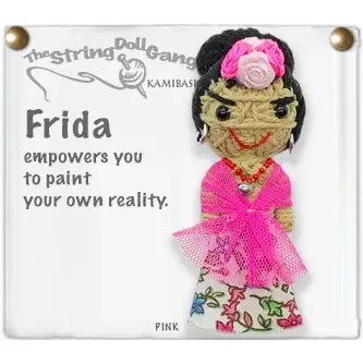 The string doll gang keychain (Frida)