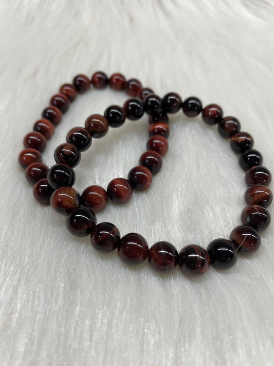 Red tiger eye bracelet