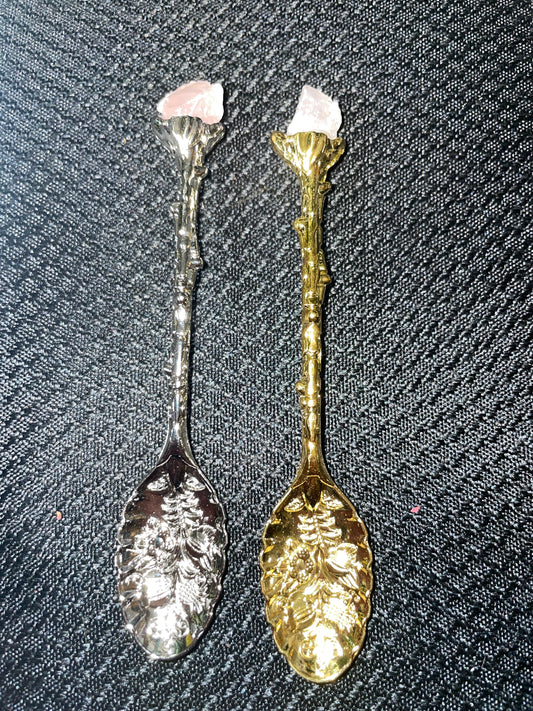 Rose quartz witch spoon’s