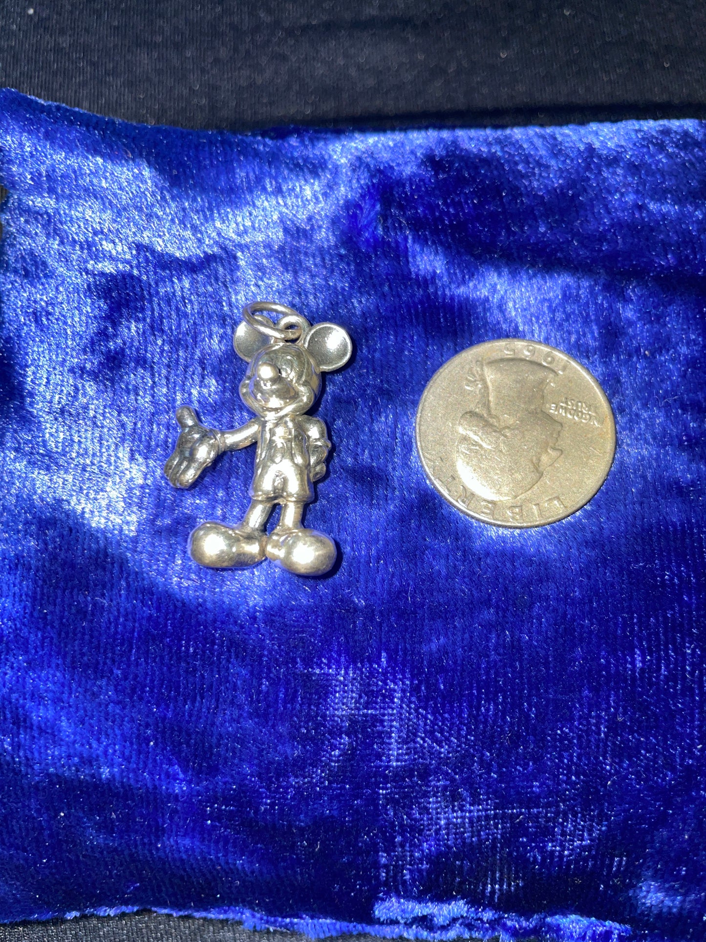 Mickey mouse ( 999 silver)