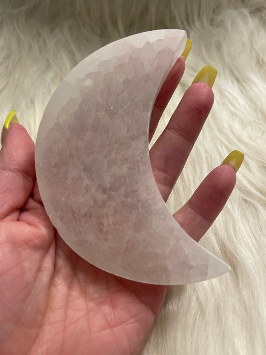 Selenite moon