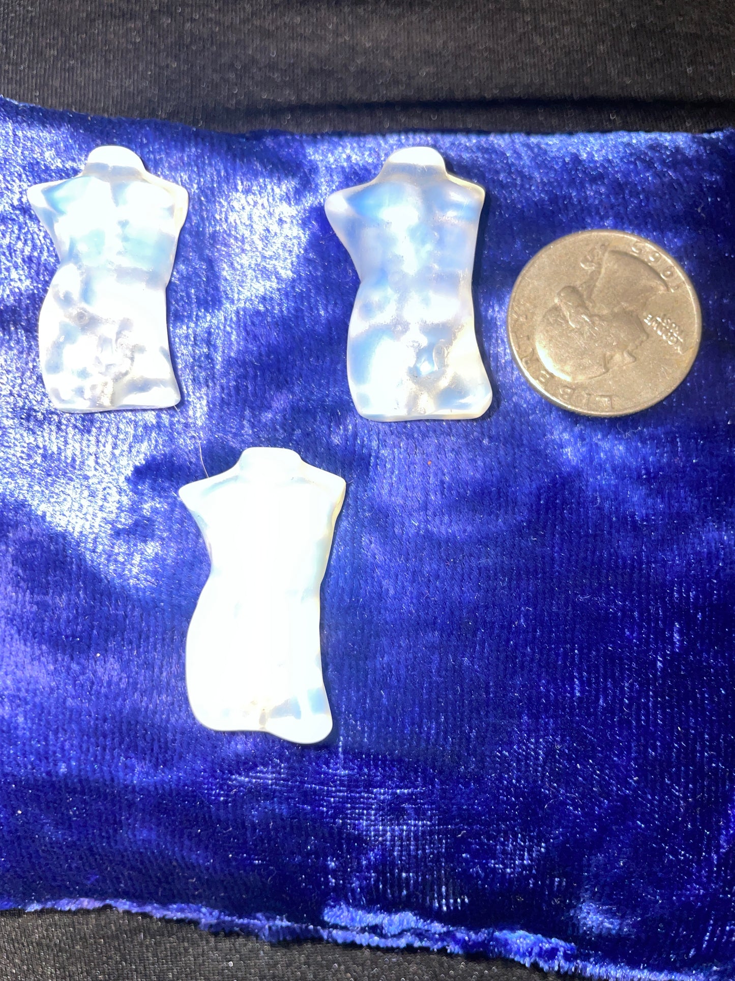 Opalite mini male torso