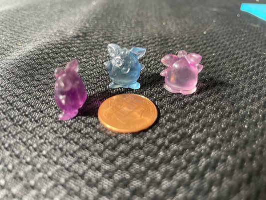 mini fluorite pokemon (wigglypuff)