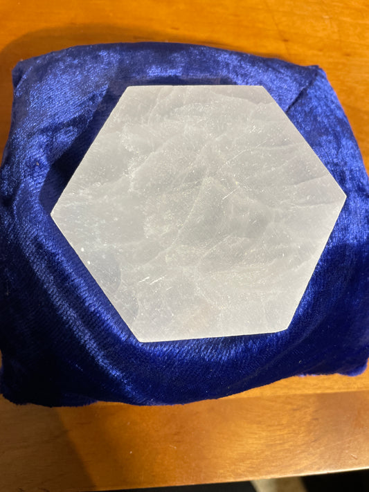 Selenite charging plate (mini octagon)