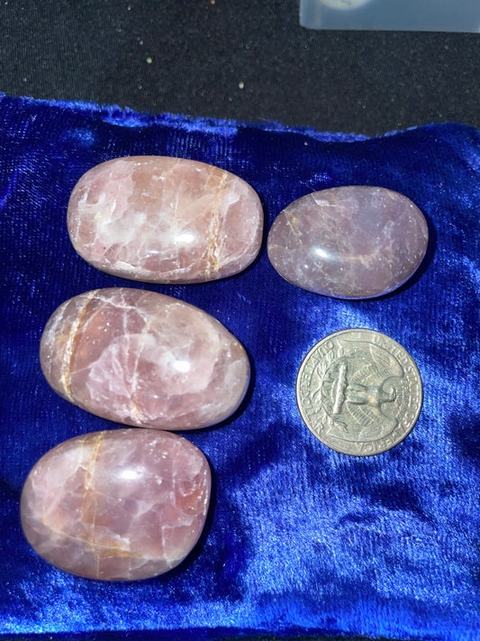 Lavender rose quartz tumble