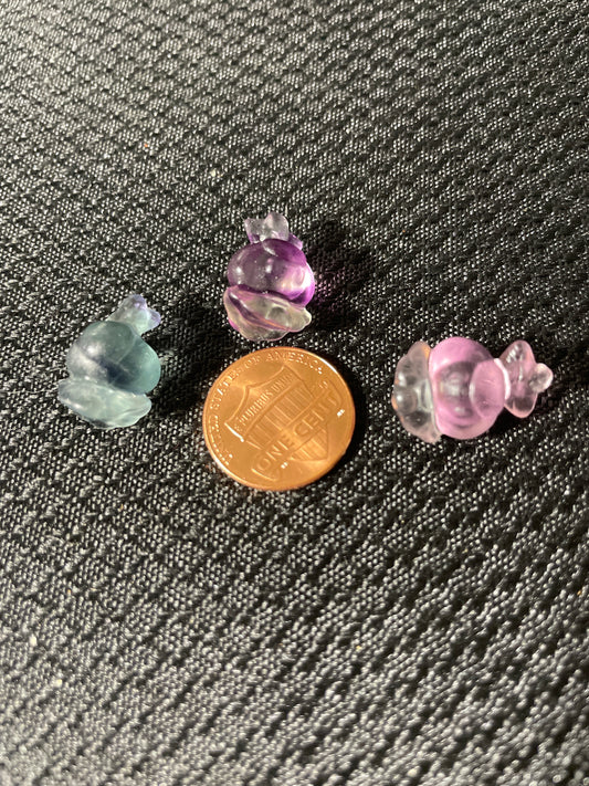 Mini fluorite Pokémon (petilil)