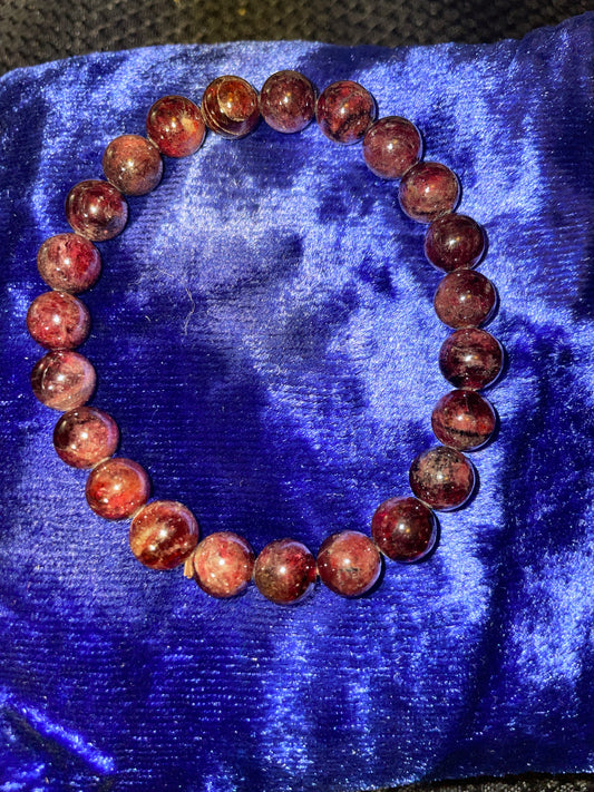 Garnet bracelet