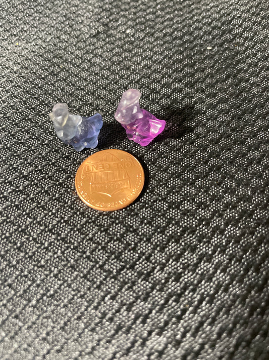 mini fluorite pokemon (growlithe)