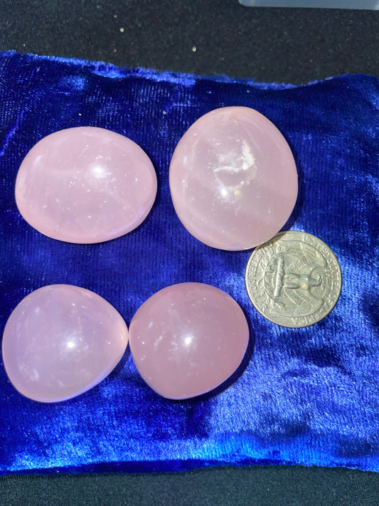 Star rose quartz tumble