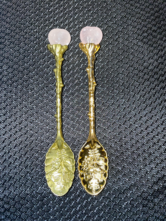 Rose quartz witch spoon’s