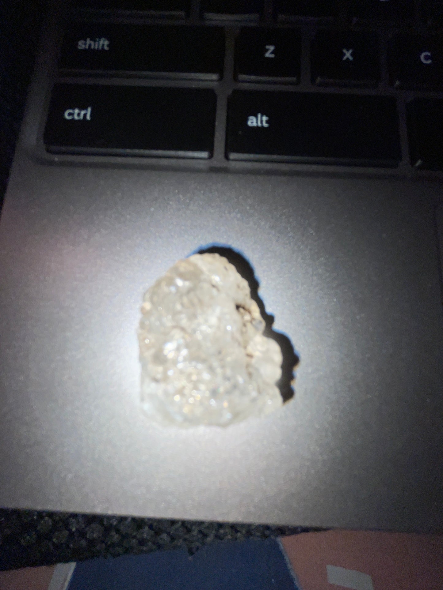 Hyalite opal (This product is UV active through a short wave UV light!)