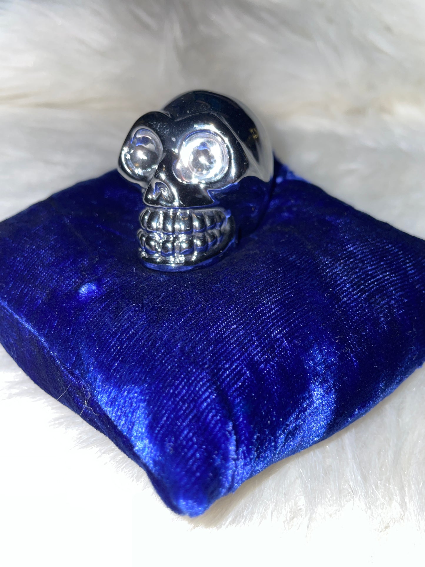 Silver 2" skull