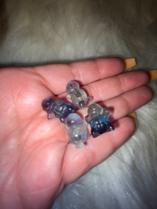 Mini fluorite Squirtle