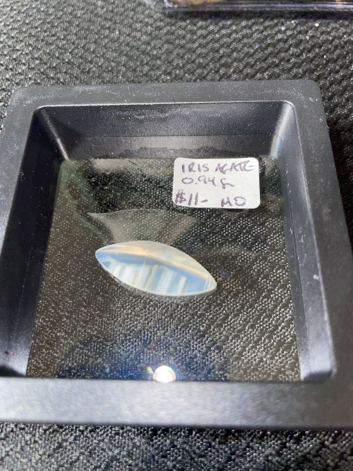 Iris agate cab