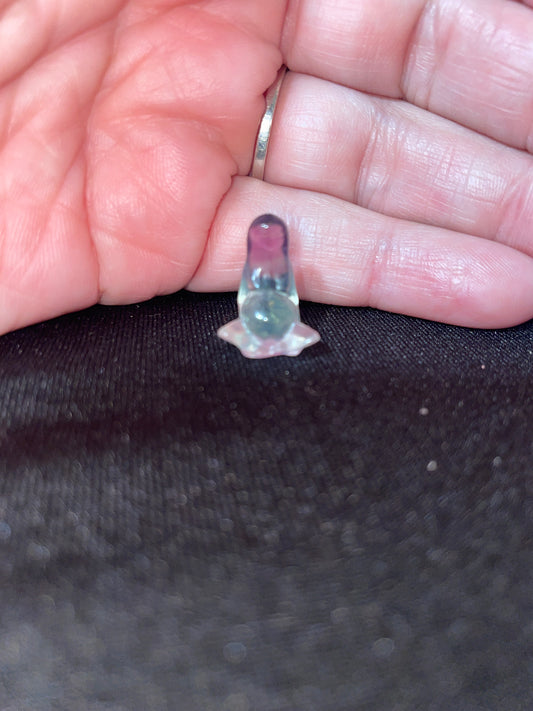 Mini fluorite Mother earth