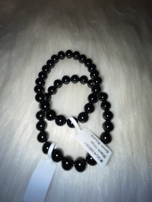 Black onyx bracelet 8mm