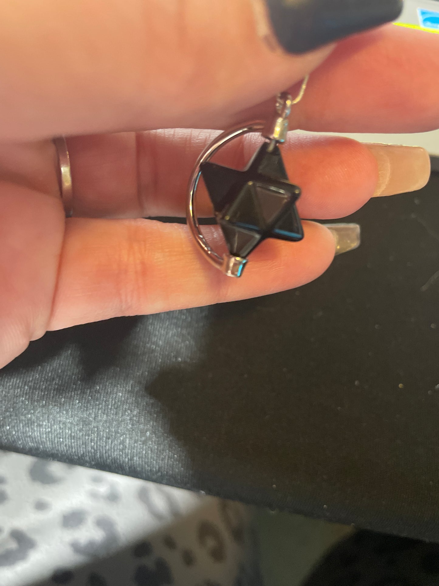 Merkabra ( black obsidian)