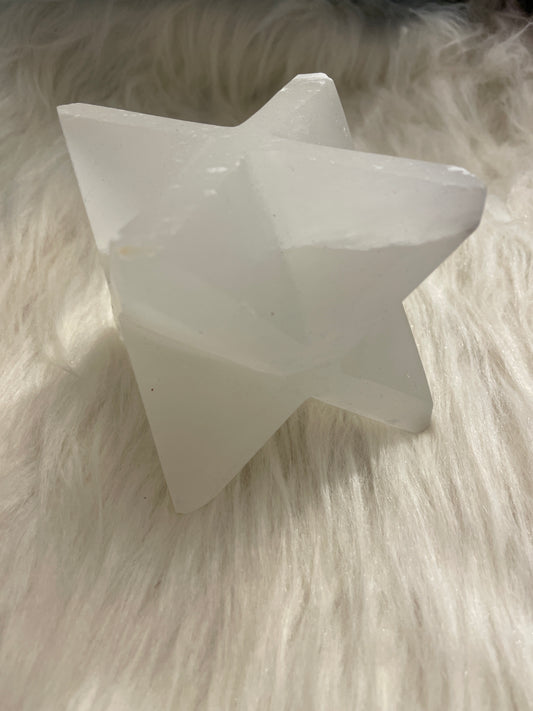 Lg selenite merkaba