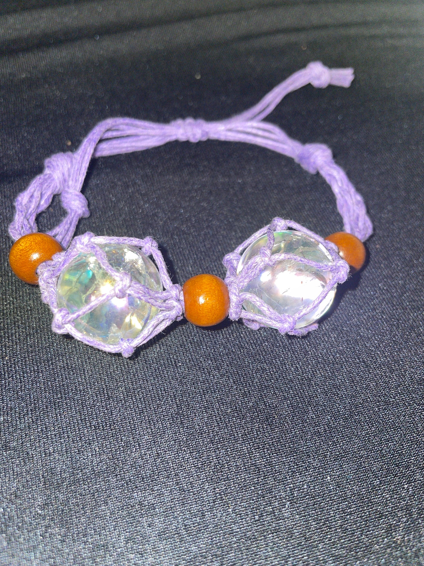 Hammock Bracelet double (purple)