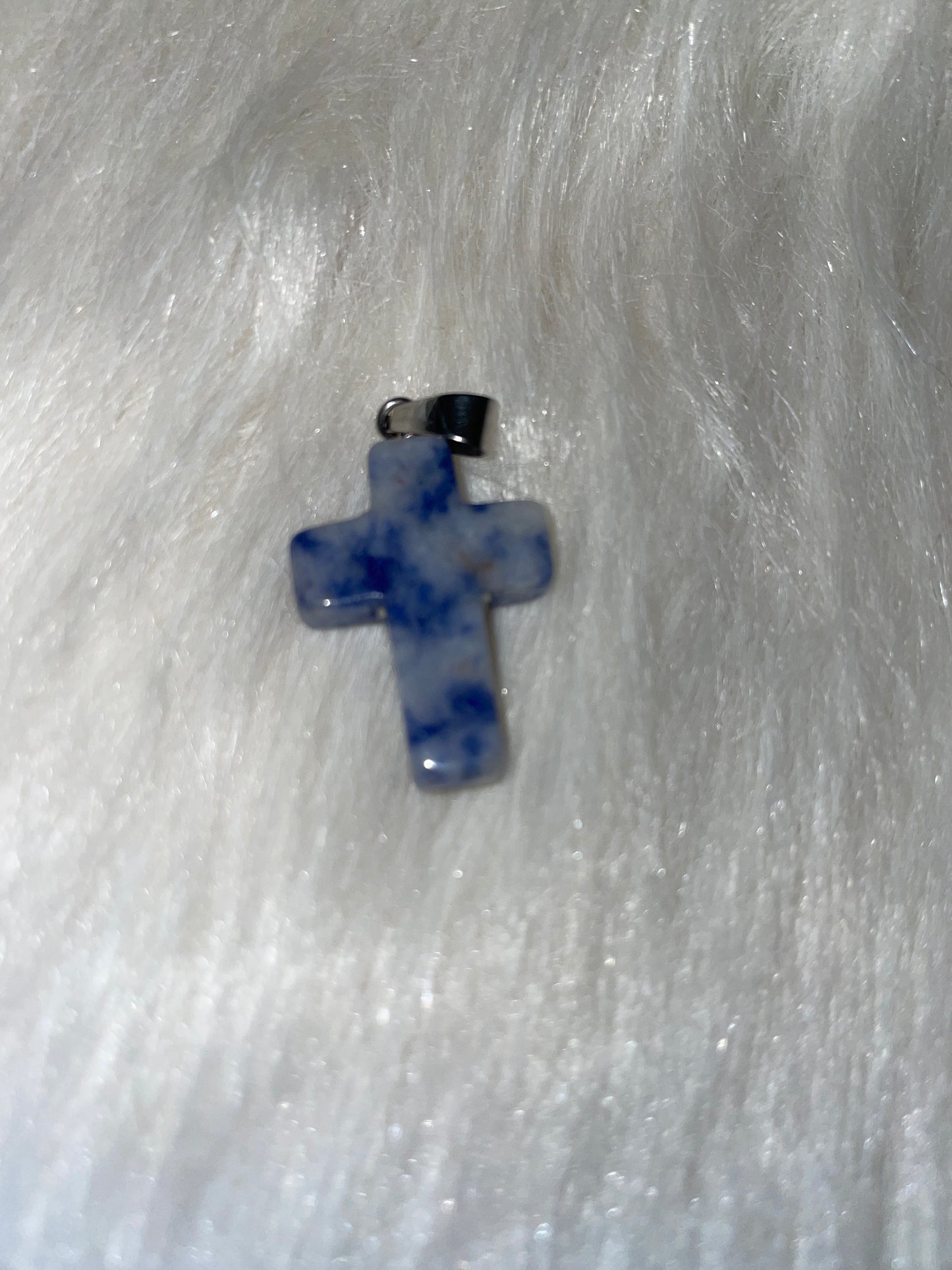 Sodalite cross