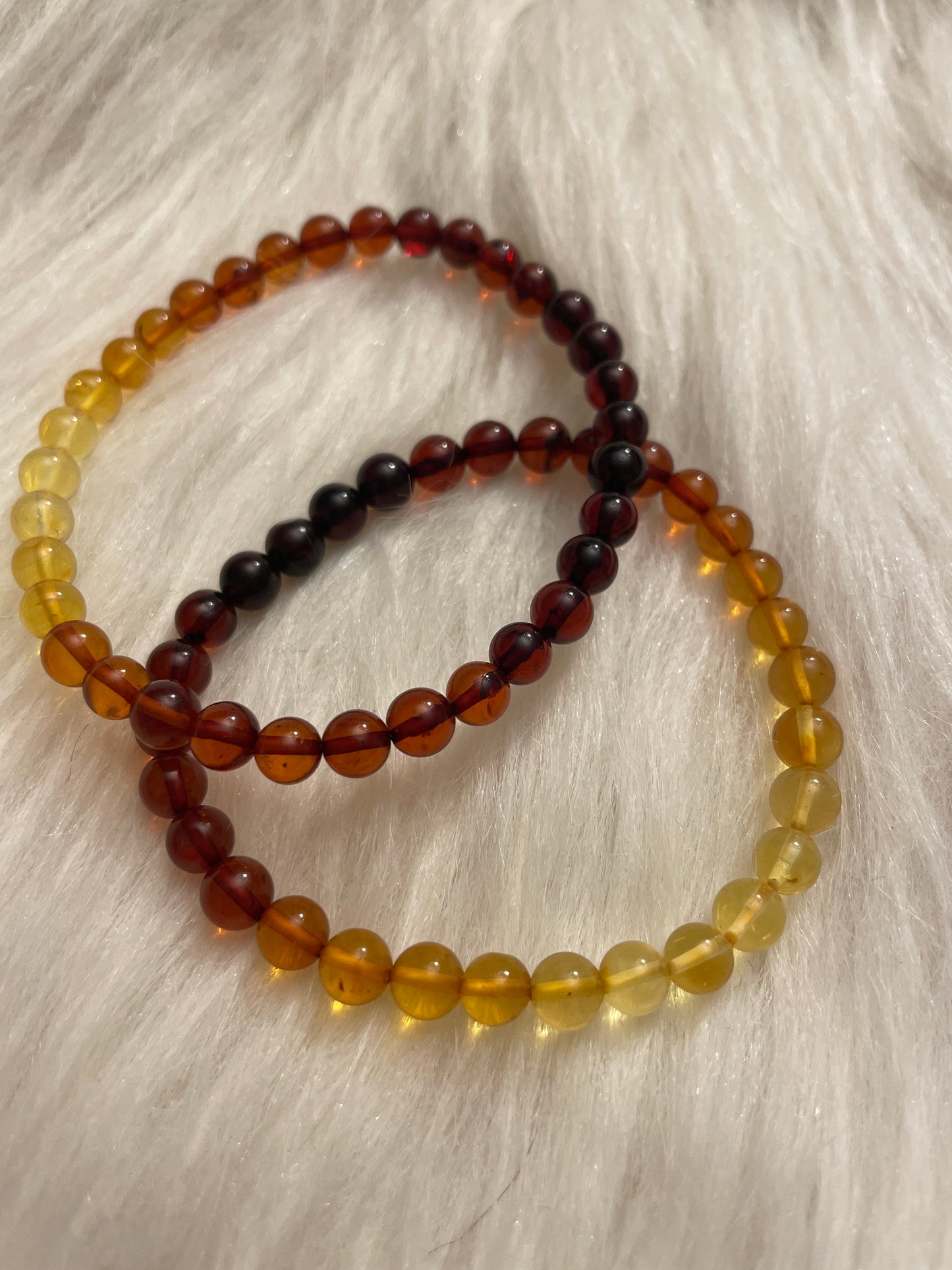 Amber bracelet